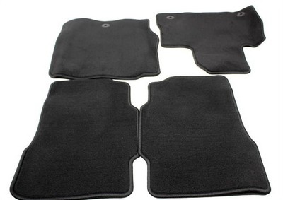OEM 4pc Carpeted Floor Mat Set For Ford Explorer LB5B-S130D00-DA3JA6 Black