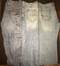 Ariat Men  s M4 Relaxed Fit Size 38x32 Lot Of 3 Pairs. 1 Pair Of Ariat FR Cat 2