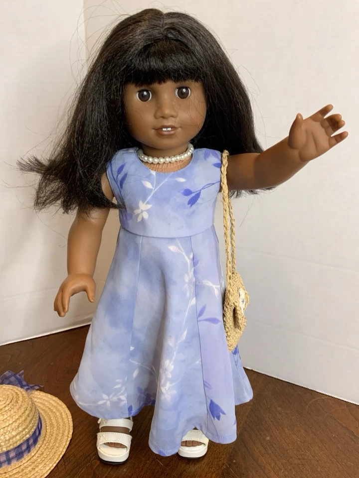 American Girl Doll  Beautiful African American Looks Like Melody - Image 3 of 4