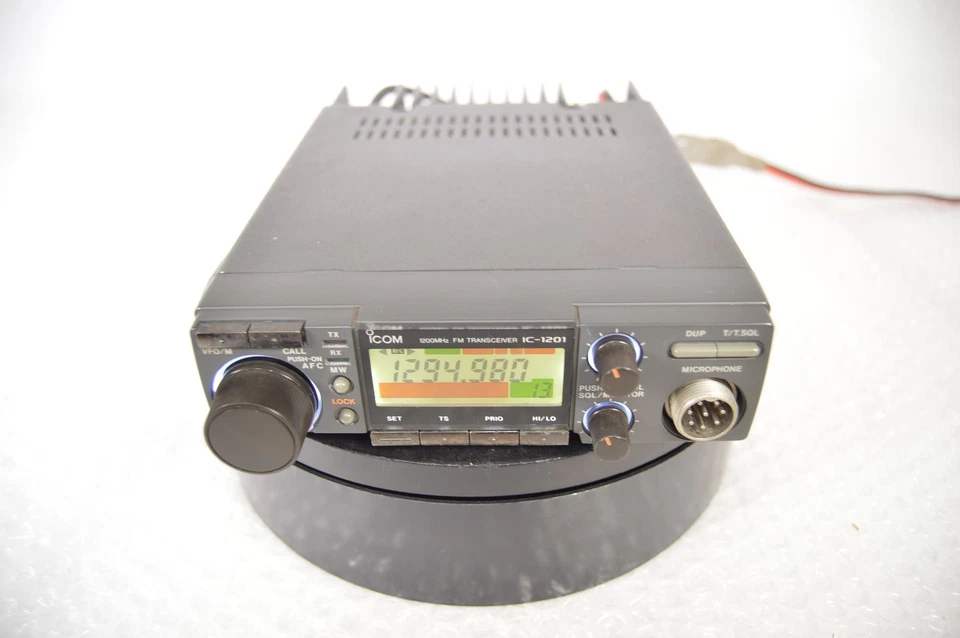 ICOM IC-1201 FM 1200Mhz 10W Transceiver Amateurfunk Getestet Hervorragend - Bild 4 von 4