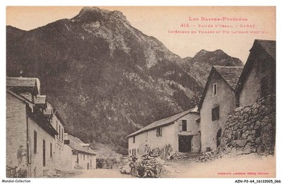AZNP3-0238-64 - Les basses pyrenees - Vallee d'OSSAU - Gabs interior of the villa