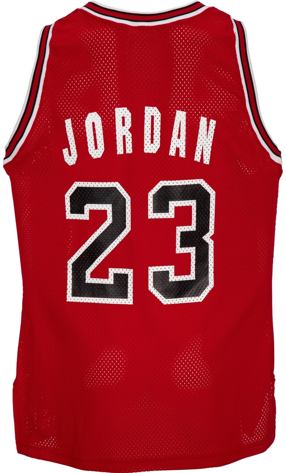 Michael Jordan Vintage 1980's Champion Bulls Jersey w/ Tags Signed Auto PSA BAS view 4