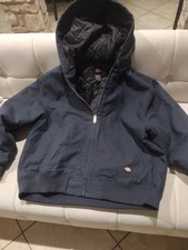 Dickies Men's Hooded Jacket Blue Size 2xl Used