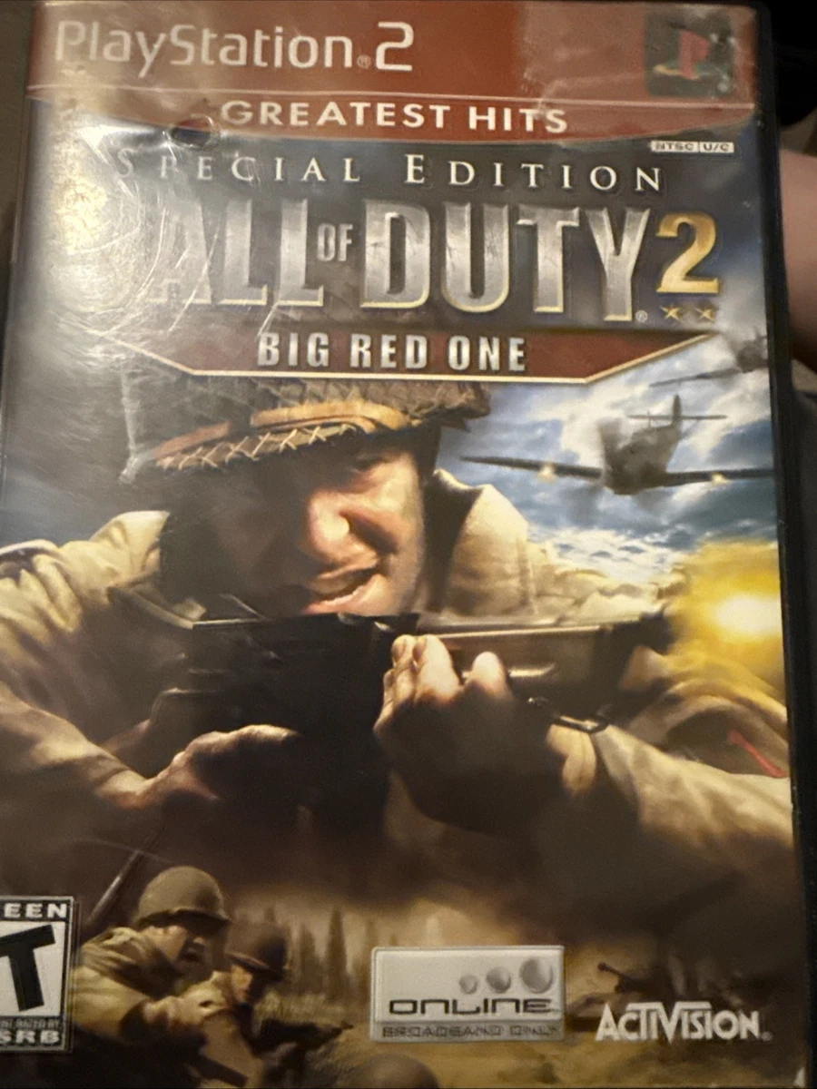 Call of Duty 2: Big Red One Video Games with Special Edition for