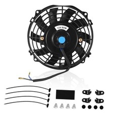 7 Inch Slim Fan Push Pull Electric Radiator Cooling Fans 800 CFM Thermostat