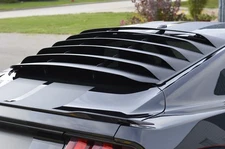 RARE - MRT Aluminum Rear Window Louver - 2015-23 Mustang (includes Hardware kit)