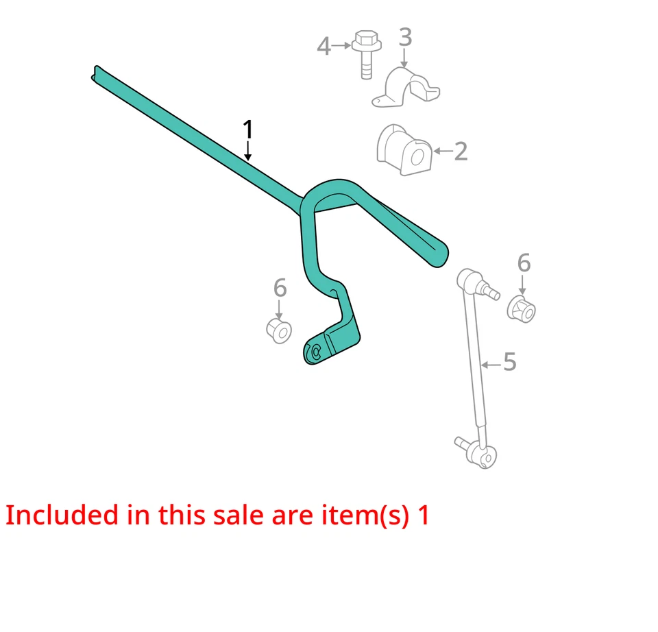 Stabilizer Bar Front Fits 07-18 LEXUS ES350 5228799 Foto 3 de 4