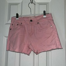 Levi's Kids Pink Denim Shorts