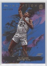 2021-22 Topps Inception OTE Overtime Elite Blue 67/199 TJ Clark #2 6o3