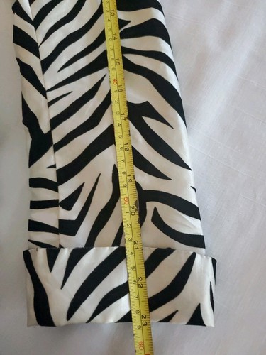 Cappotto donna Jerry T bianco e nero stampa tigre pea coat arruffato tg. S/M - Foto 13 di 19