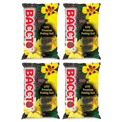 1420P Baccto Lite Premium Outdoor Potting Soil, 20 Qt. (4-Pack)