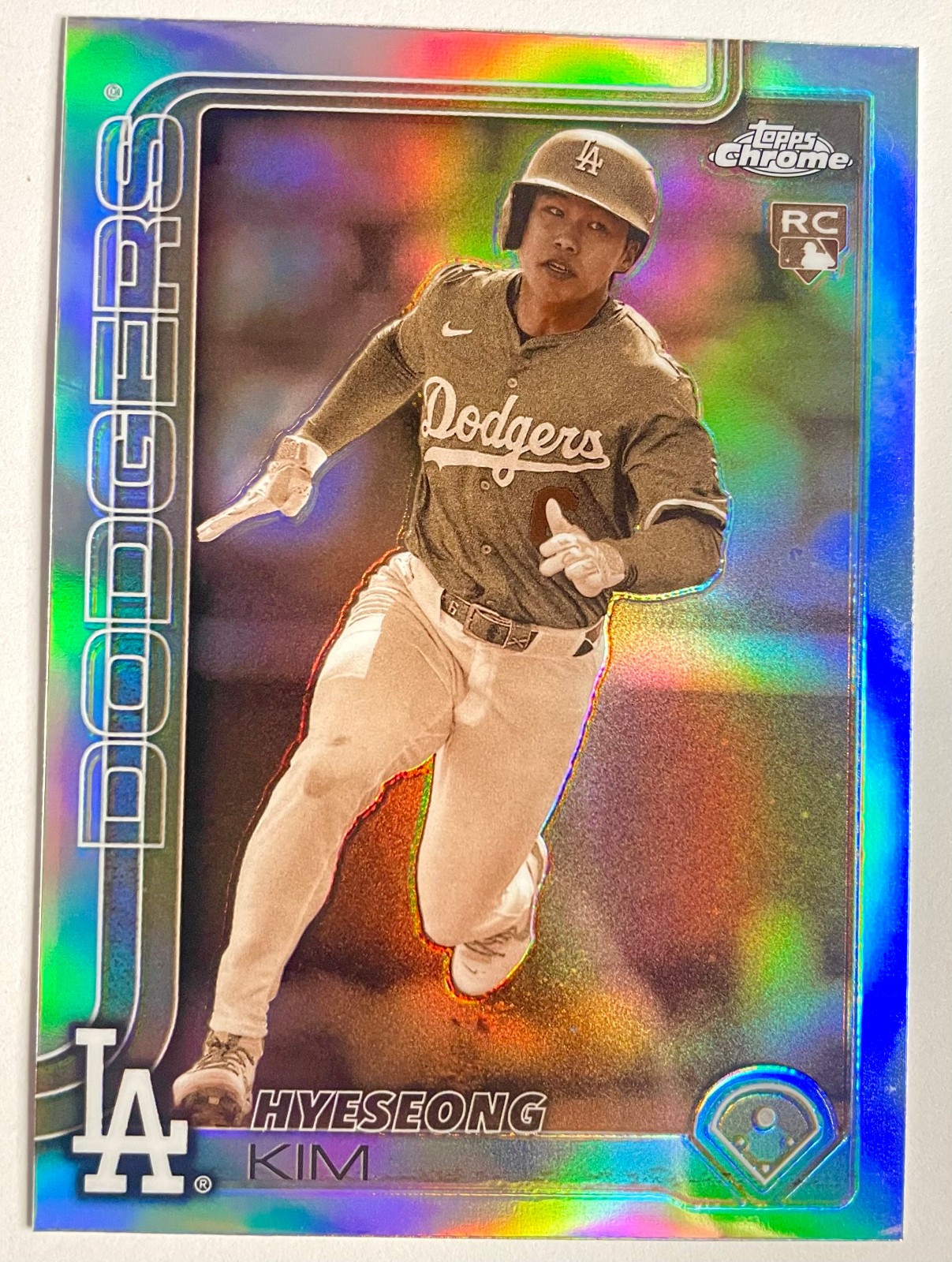 2025 Topps Chrome - Hyeseong Kim #152 Sepia Refractor (RC)