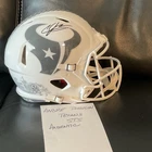 New ListingAndre Johnson Houston Texans Autographed Salute to Service Football Helmet BAS