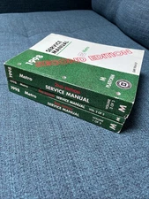 Complete Set 3 Volumes Factory Service Repair Manuals 1998 Chevrolet Geo Metro