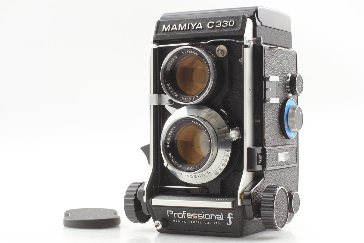 Mamiya C330 f 105ｍｍ F3.5 White Face Final Model [ Top MINT ] Mamiya C330 Pro F +