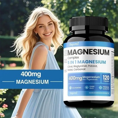 Magnesium Complex 240pcs, Energy, Brain Health, Improves Memory and Cognition