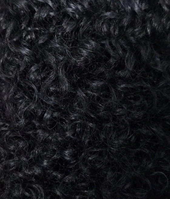 Peluca de encaje suiza a base de seda dorada 4x4 Sensationnel 20" Kelly 1B-NEGRO NATURAL Foto 2 de 2