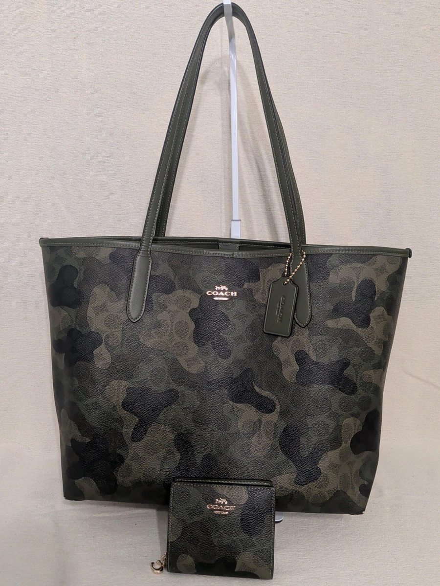 Coach 迷彩手提包和女士手提包| eBay