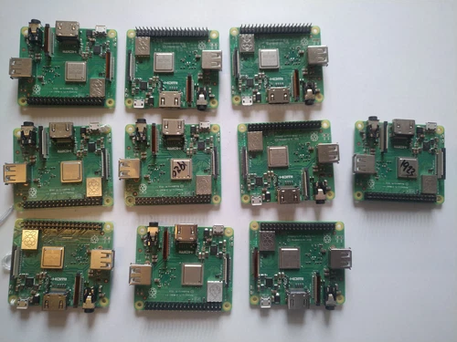 Job Lot of  x 10 Raspberry Pi 3 model A+ FAULTY for spares only