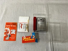 VTG Jon-e Hand Warmer And Lighter Original Box And Manual Unused Nos HTF V5623