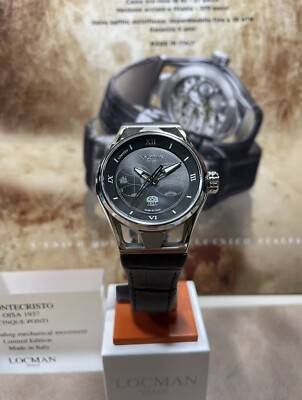 Locman Herrenuhr Montecristo OISA 1937 mechanisch Limited Edition 370 Stück