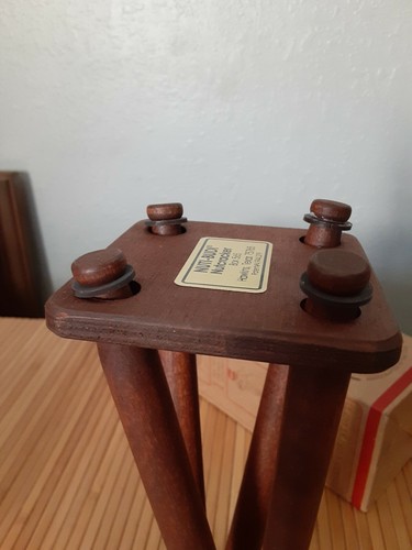 Vintage Hambright's Original Nuti-Budi Nutcracker birch Wood Box Instructions TX - Picture 8 of 12