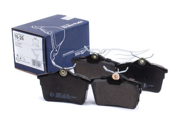 Tomex Brakes BremsbeläGe Bremsbelegsatz Hinten FüR CitroëN Berlingo-image