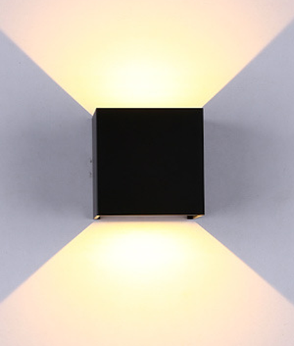 MCE Cube Würfel LED Wand Leuchte Lampe Up Down für außen/innen wasserdicht IP65 - Bild 8 von 15