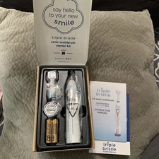 Triple Bristle Sonic Tooth Brush Starter Kit