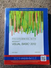 Programming with Microsoft Visual Basic 2012 Sixth Edition