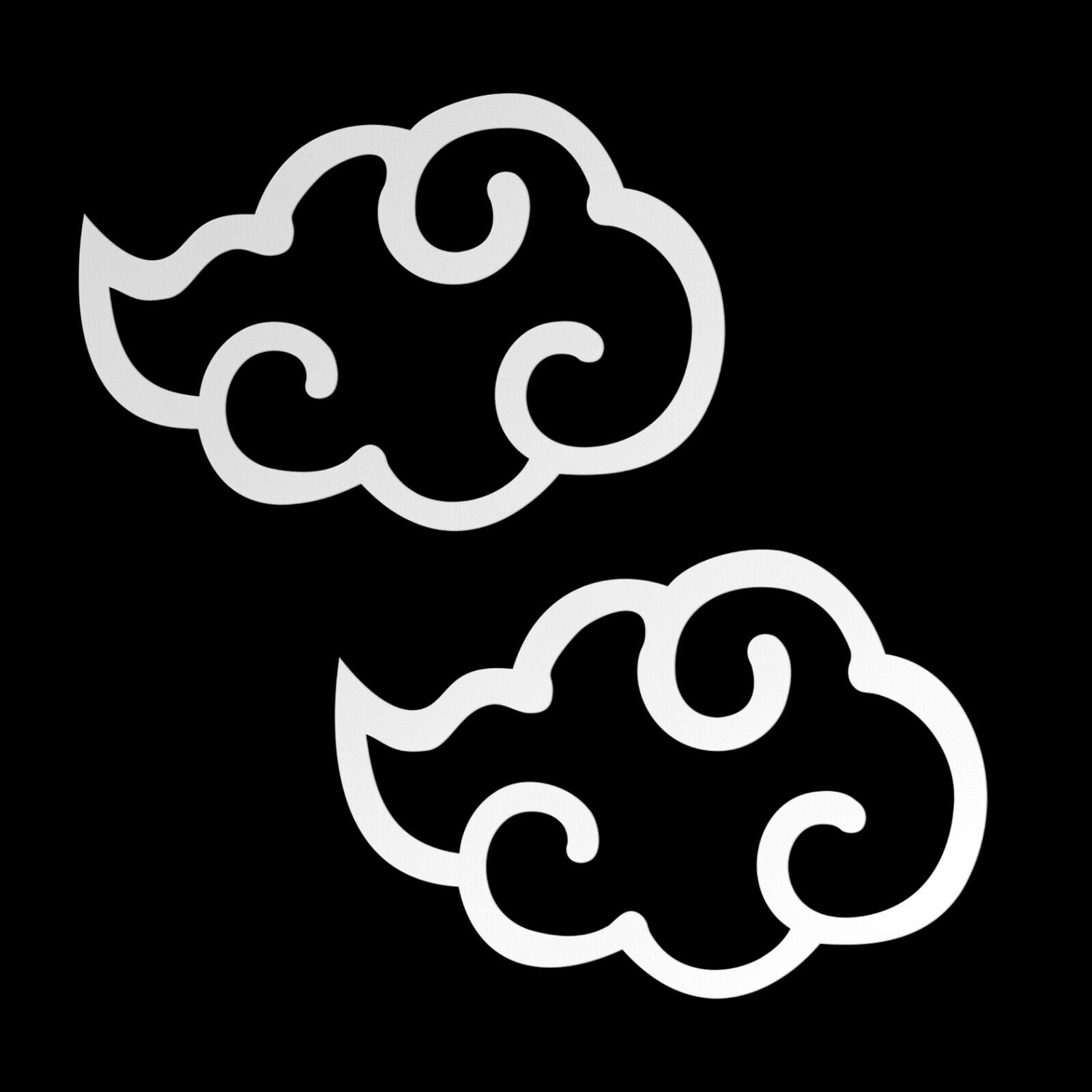 Akatsuki Cloud Vehicle Decal Sticker – LetterQuote  Легкие рисунки, Эскиз,  Милые рисунки