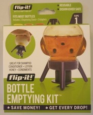 Flip It Reusable Bottle Emptying Kit 1 Pack Brand NEW