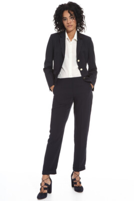  Women's blazer PENNY BLACK by Max Mara intrend blue size D 38 it 42 NP 210.00