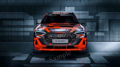Audi E Tron Sportback Prototype High Res Wall Decor Print Photo Poster - CAR878
