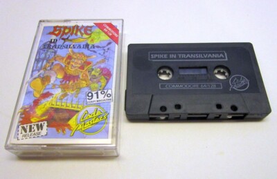 RARE Spike in Transylvania by Codemasters for Commodore 64/128