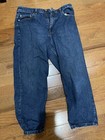 Women’s ASOS Design Straight Leg Jeans In Rich Dark Stonewash, 30” Waist — photo 4