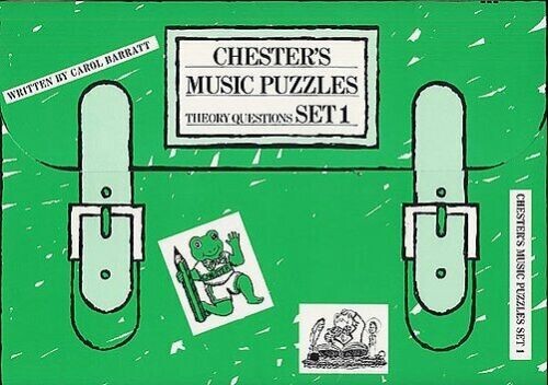 Chester's Music Puzzles Set 1 Theory Questions Young Beginner Fun Pack