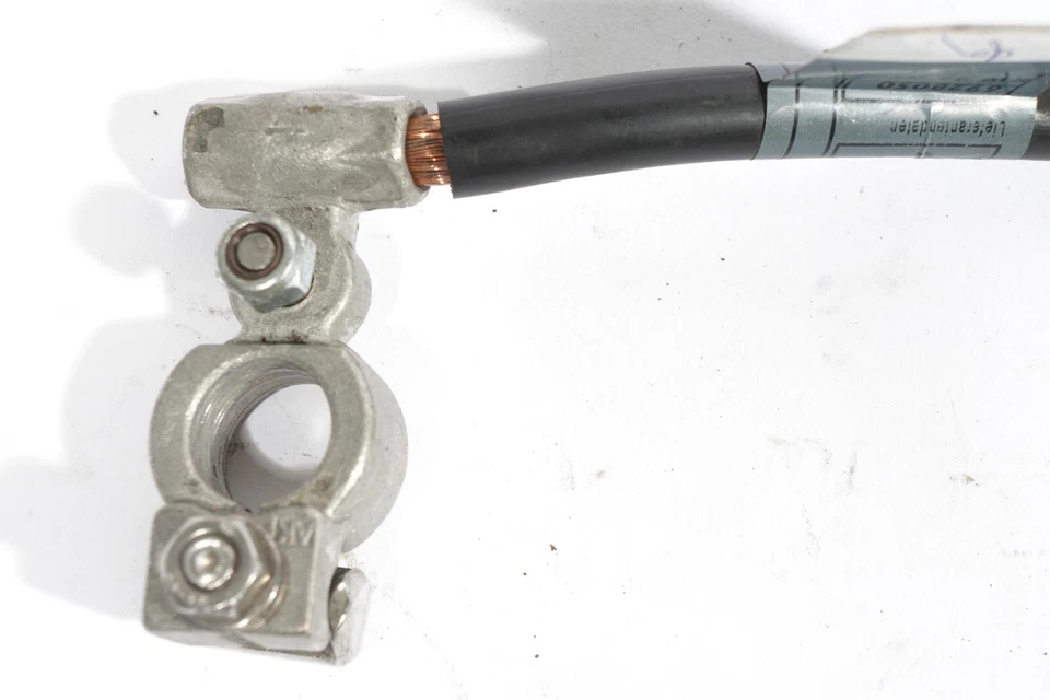 2002 - 2005 BMW 745I E65 NEGATIVE CABLE 6907516 OEM - Image 2 of 4