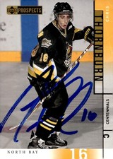 Chris Thorburn - Signed 2000-01 Upper Deck CHL Prospects Card #14