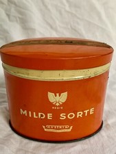 Blechdose Reklame Werbung antik Tabakdose Milde Sorte Regie Austria M&uuml;nchen