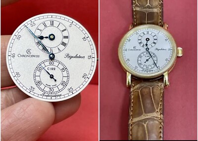 Authentic Chronoswiss Regulateur Ref- CH1221 Automatic  Movement Watch HKL500