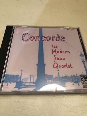 The Modern Jazz Quartet Concorde CD Japanese Import 1986 Prestige Masterpiece