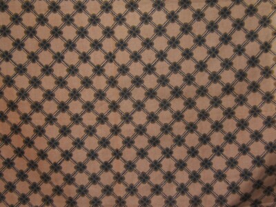 Bassett McNab Co., Piccolo, Vintage, Floral Novelty, Color Brown
