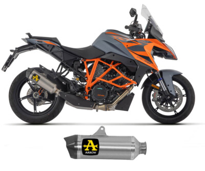 Auspuff Schalldampfer Arrow RaceTech Aluminium Ktm 1290 SuperDuke GT 2022 > 2024