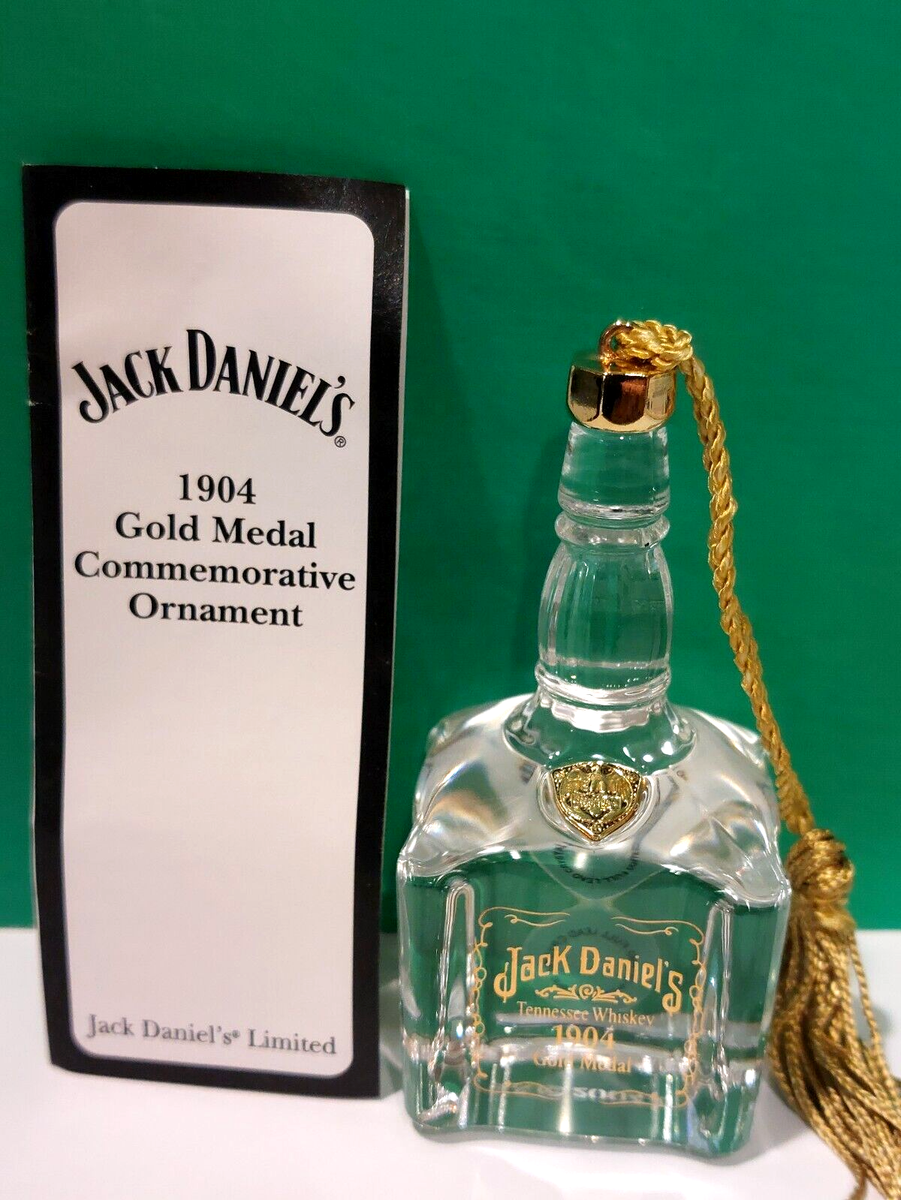 JACK DANIELS 1904 GOLD MEDAL ORNAMENT - St. Louis Worlds Fair