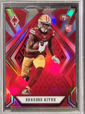 Brandon Aiyuk 2020 Panini Phoenix #117 Red Prizm #273/299 Rookie