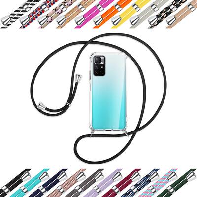Handykette (S) für Xiaomi Poco M4 Pro 5G (6.6'') Umhängehülle mit Band Case