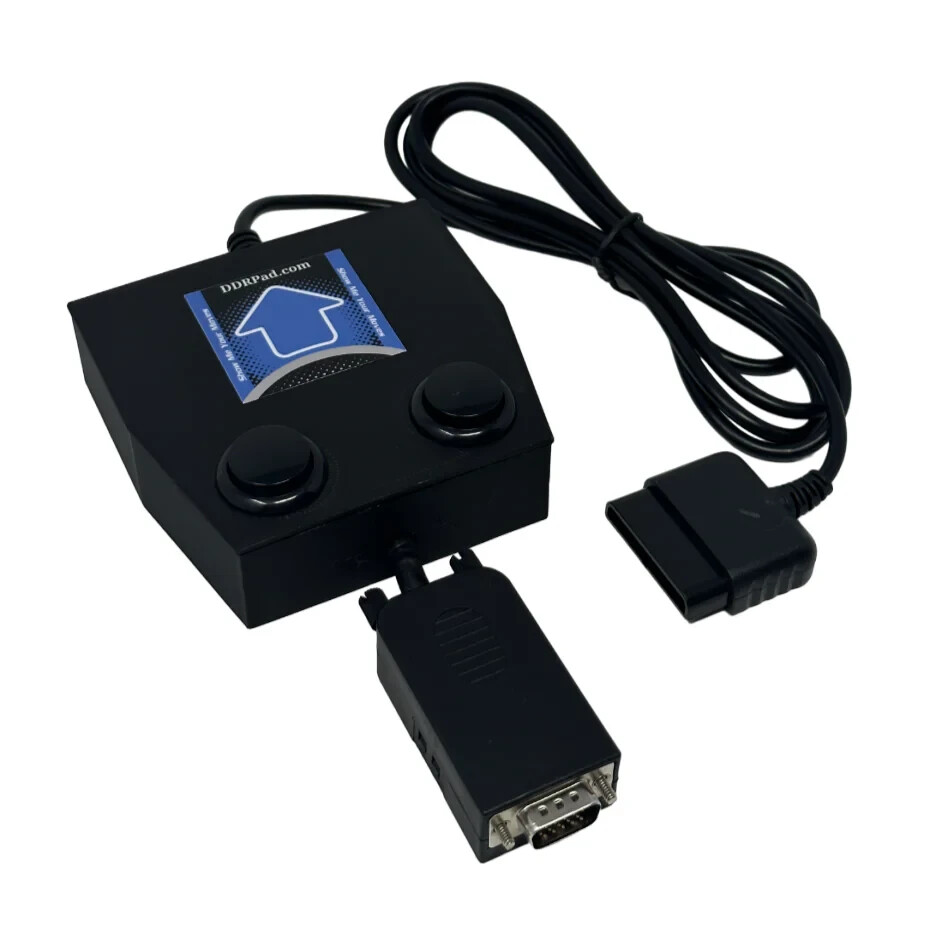 DDRGame Energy + iON Dance Pads - PlayStation PS2/PS1 Control Box