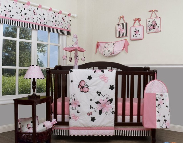 daisy crib bedding