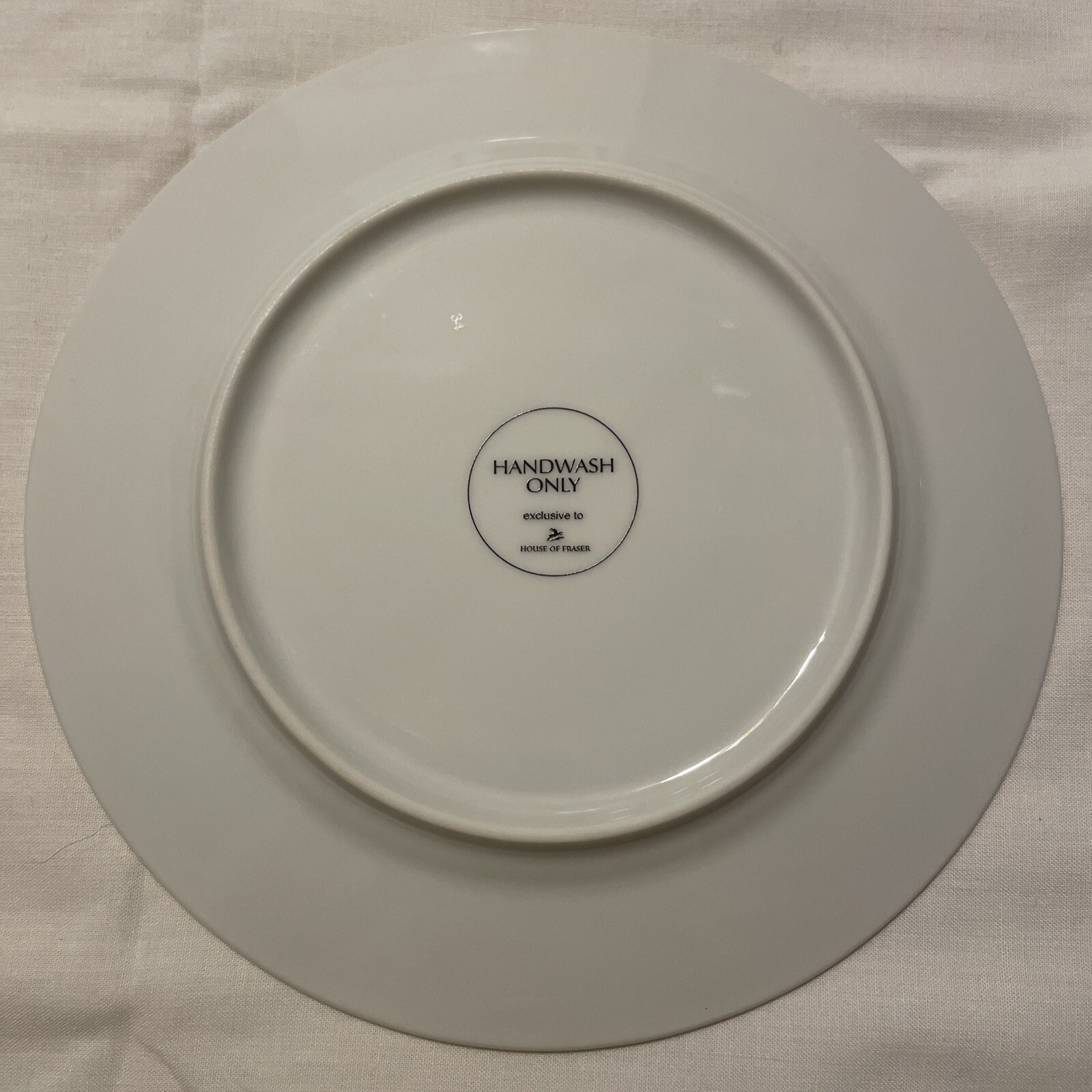 Pair House of Fraser Bone China Side Plates 2 Turtle Doves 12 Days Of